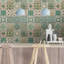 Abstract Non-Wall Damaging Tile Decal