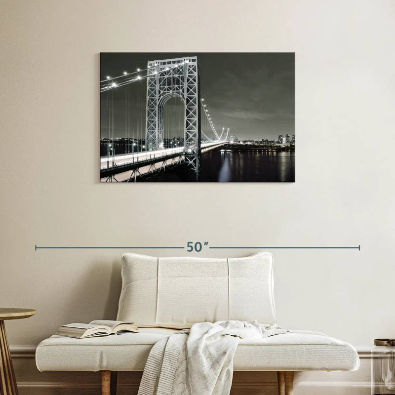 Lilie Bridge City Lights, H 24 po x l 36 po