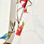 Panneau de rideau obscurcissant et floral avec passe-tringle Floral-416652602-416634772