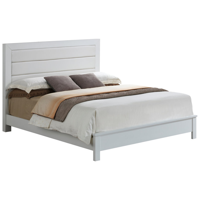 Elegant Bed In Versatile, Full, White