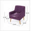 Chaise avec accoudoirs
