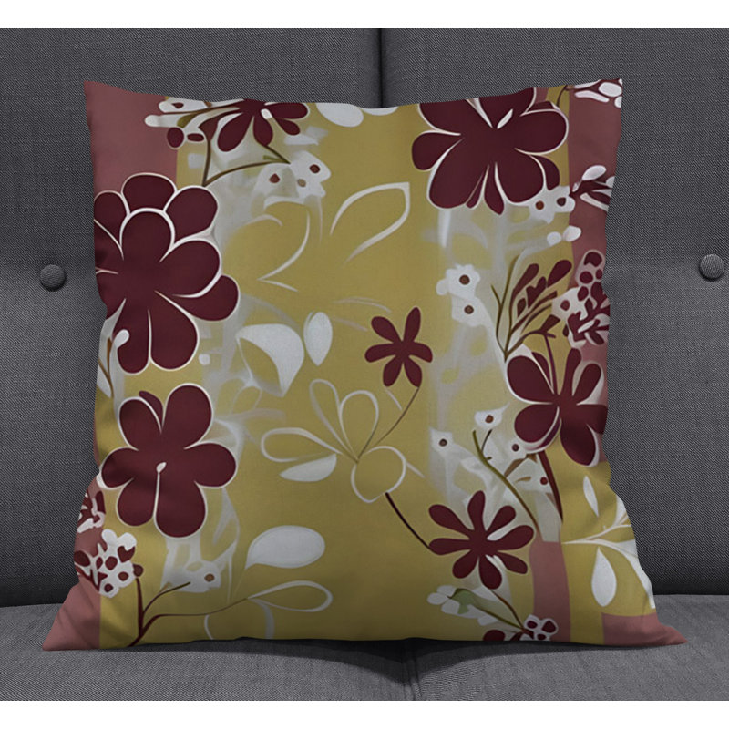 Throw Pillow, Pillow Cover Only - No Insert, 16"H x 16"W
