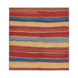 Vintage Bidjar Persian Tribal Kilim In Red, Gold And Blue Stripes By Rug & Kilim