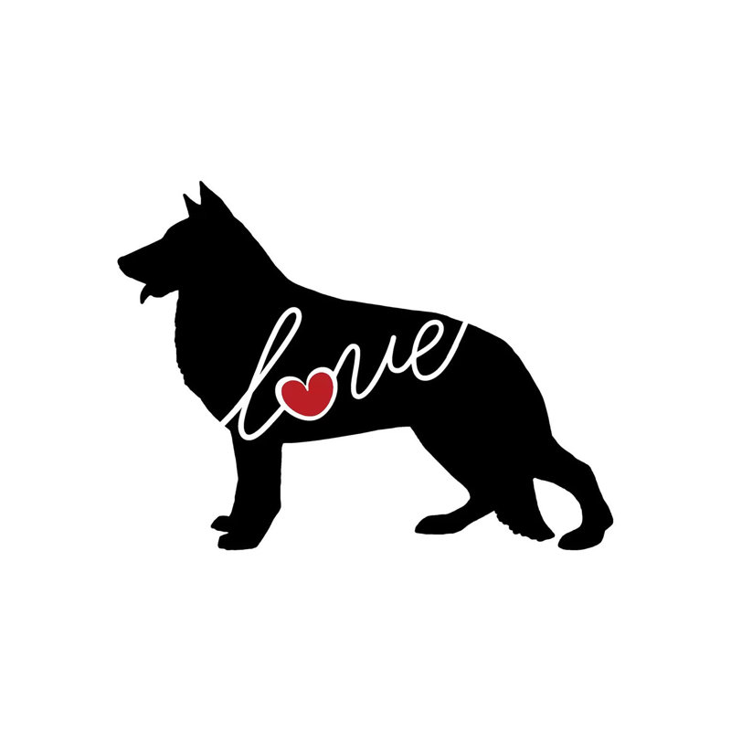 German Shepherd I by Traci Anderson - Wrapped Canvas Gallery-Wrapped Canvas Giclée, 20.32 cm H x 30.48 cm W