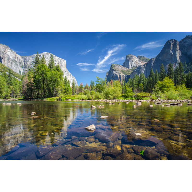 Yosemite National Park - Wrapped Canvas Print, 30cm H x 46cm W x 3.8cm D