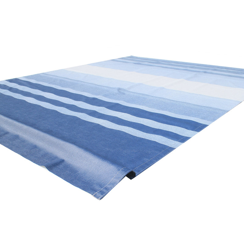 Auvent de remplacement, Bleu rayé, l 230 po x P 96 po