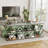 3-Tier Entryway Table, Industrial Console Sofa Table with Storage, Accent Table with Open Shelves, x-Shaped Metal Frame, Foyer Table for Entryway, Hallway-844499233-844499235