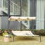 Chaise longue double 67 po avec coussins Wade-535799450