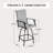 Metal Outdoor 30.25'' Bar Stool-359538008