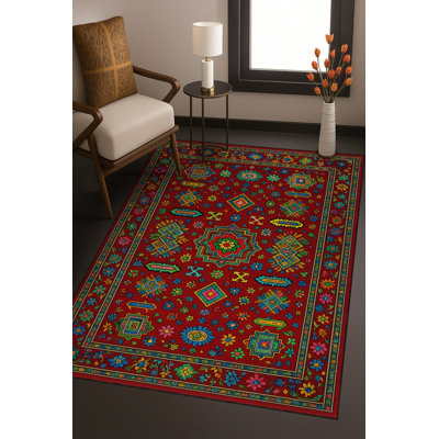 Tapis beige tissé traditionnel Mosso