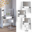 Mevlut Dressing Table with Mirror