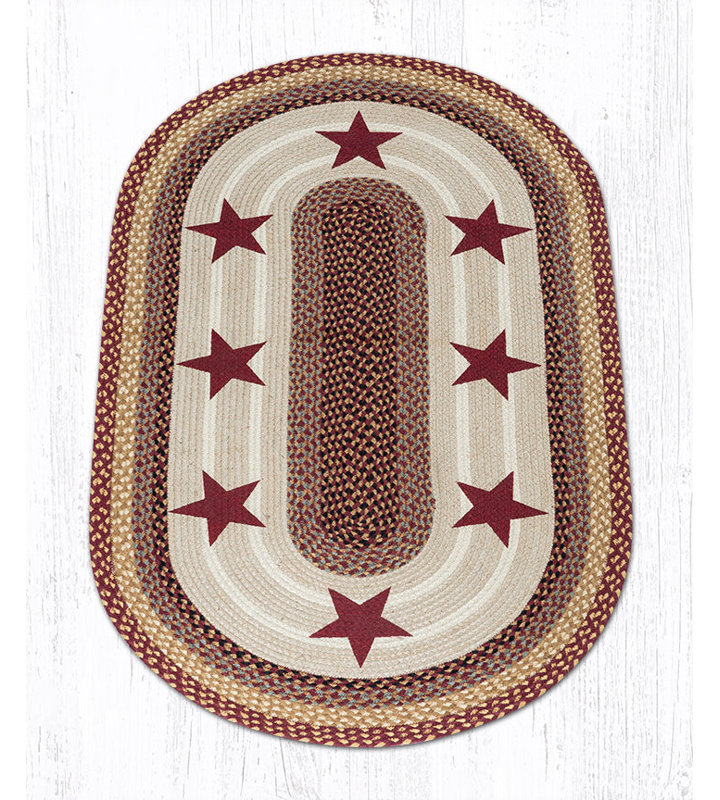  Tapis ovale Farmhouse, 3 pi x 5 pi