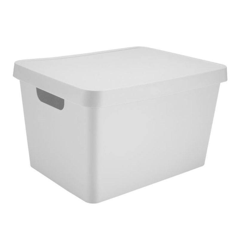 Bac de rangement Rebrilliant Nyeisha, 17,96 pintes, Blanc