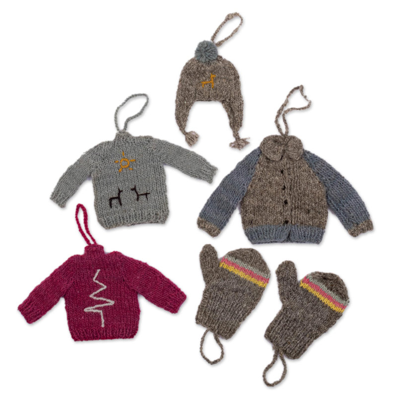 Ornements en laine Eco Winter Warmers