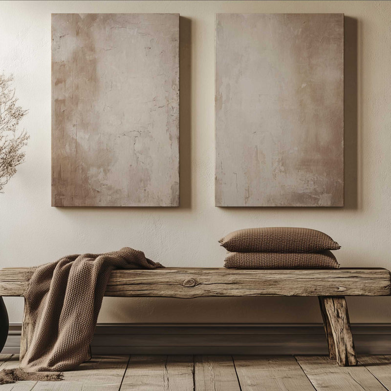Fresco's Silent Tale Set of 2 Canvas Prints in a Frame, 30" H x 40" W, Wrapped Canvas