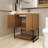 Chelsae 29.5 " W Freestanding Standard Free Standing 1 Single Vanity Bathroom Vanity With Resin Top-619535624