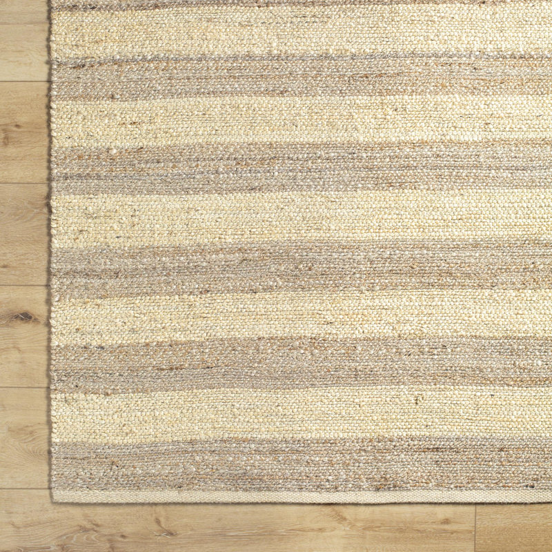 Asmar Natural Fibers Striped Indoor Rug, Rectangle 8' x 10'