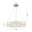 Fita Modern Circular Crystal Dimmable LED Chandelier