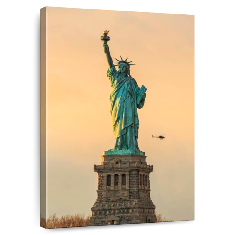 Statue de Nicci de la liberté à New York, H 24 po x l 16 po