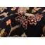 Tapis noir Finest Agra Jaipur 5 pi 1 po x 7 pi 0 po