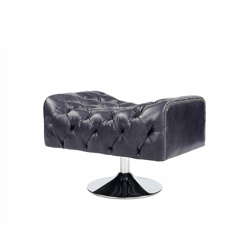 Arangle standard en cuir véritable capitonné de 28 po de largeur Arledge