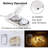 12 Pack Fairy Lights Battery Operated String Lights 20LED Waterproof  Wire Christmas Lights Outdoor,Firefly Mini Lights For Bedroom Party Birthday Wedding Indoor Decorations-302501046