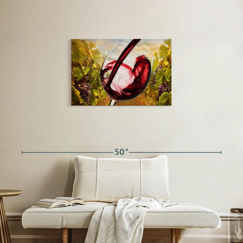 Yarlin Tuscan Vineyard, H 20 po x l 30 po