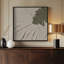Sketch Faune V – Layered Botanical Geometry In Soft Architectural Neutrals Print by Alma-475691821-475691820