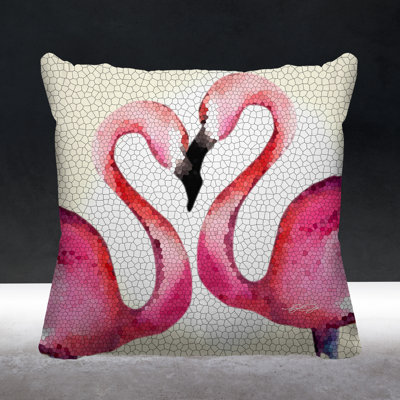 Rouge Outdoor Reversible Throw Pillow