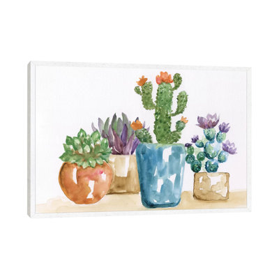 Summer Succulents II - Painting on Canvas