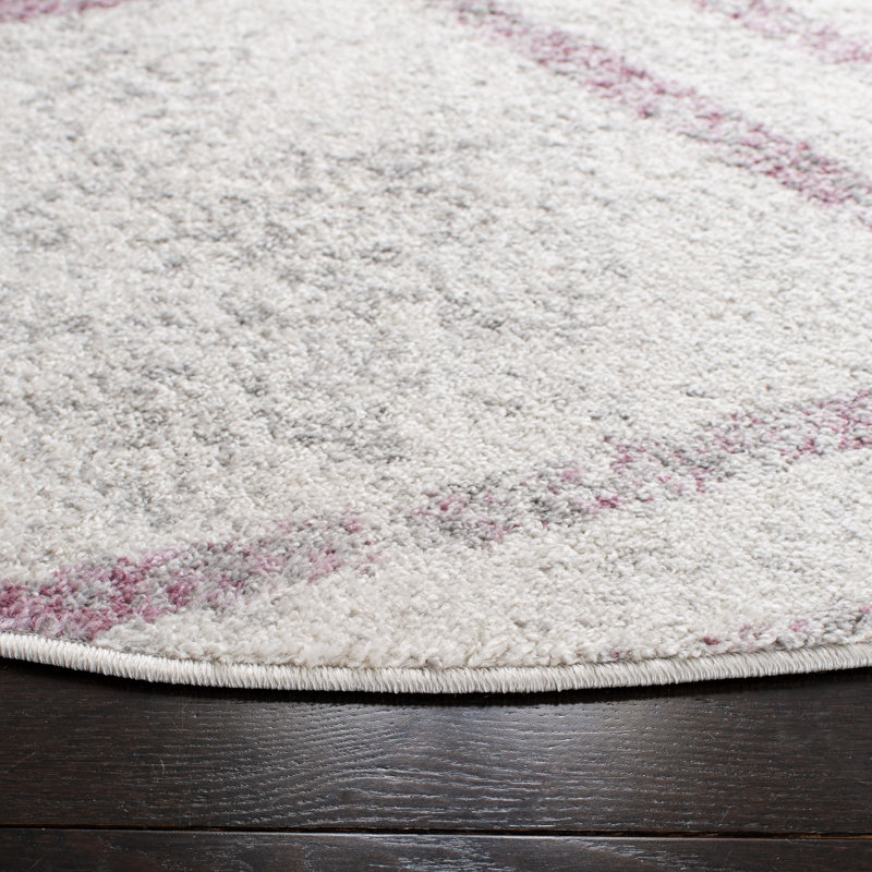 Tapis géométrique Garney, Rond 6 pi