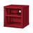 Red Finish Nightstand W/USB-1506462650