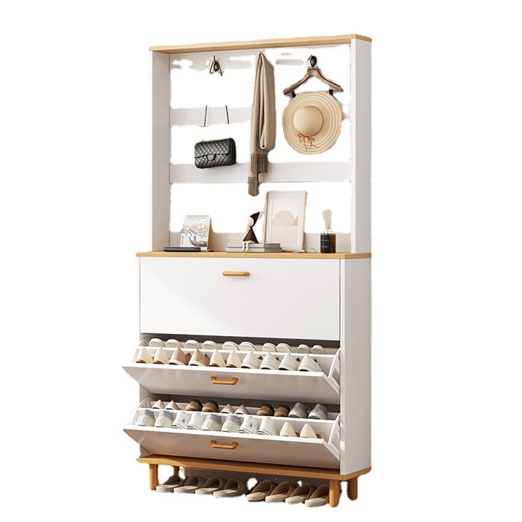 18 Pair Shoe Storage Cabinet