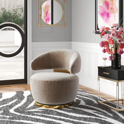 Fauteuil demi-tonneau Bernadett