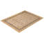 Tapis beige en laine noué à la main de conception unique 9 pi 1 po x 11 pi 10 po Shiey