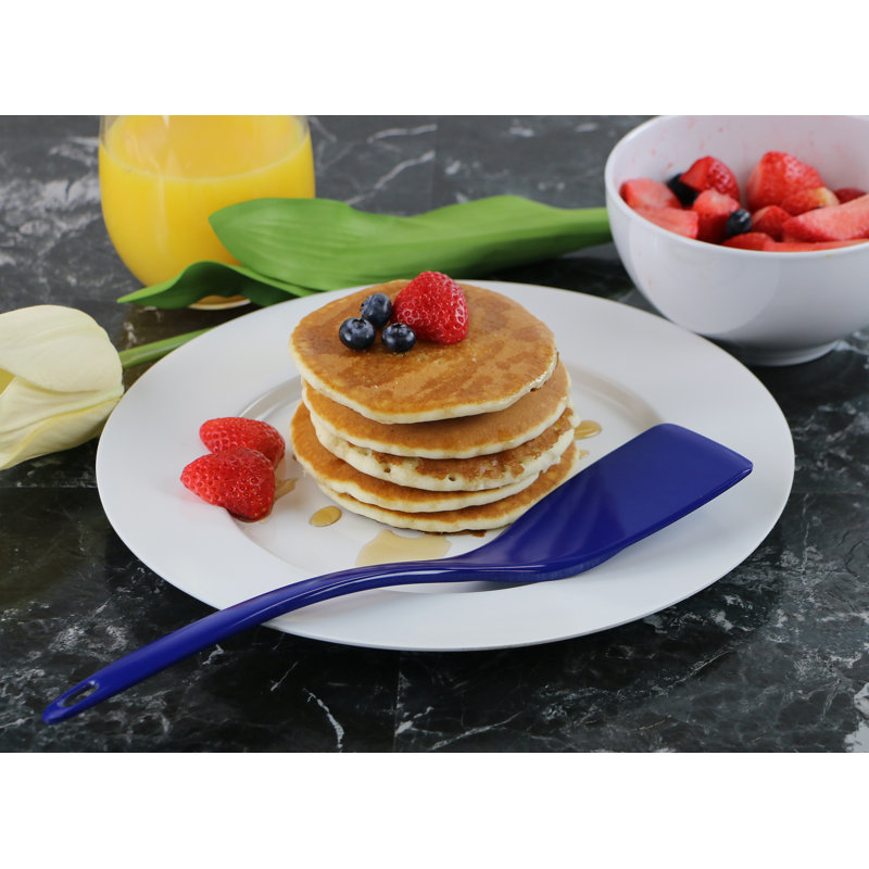 Indigo Melamine Spatula Set, 11-inch, BPA Free, Set of 6