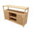 Bamboo sideboard with storage