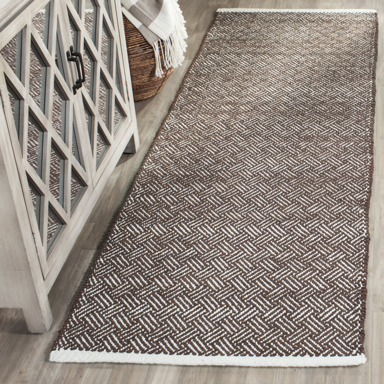 Bryent Flat Weave Cotton Geometric Rug