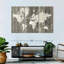 «Old World Map Neutral», impression sur toile tendue 3 pièces-1442188855