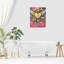 «Heart Wings», art mural sur toile sans cadre 16 po x 20 po