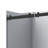 Molly 48" W X 36" D X 76" H Frameless Shower Door Rectangular Shower Kit With Rain Drop Glass Finish-121487434-121487435