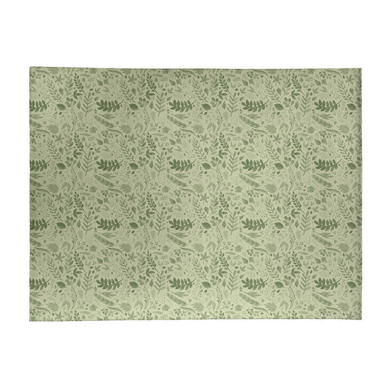 Chenille Floral Indoor Rug, Rectangle 9' x 12'