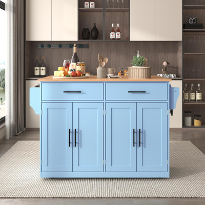 120 cm W Kitchen Island with Top