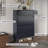 24 Pair Modern Shoe Storage Cabinet with Drawer-1798799349