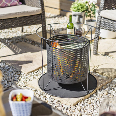 La Hacienda Kora Perforated Firebasket