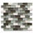 12" x 12" Marble Mosaic Brick Joint Wall & Floor Tile