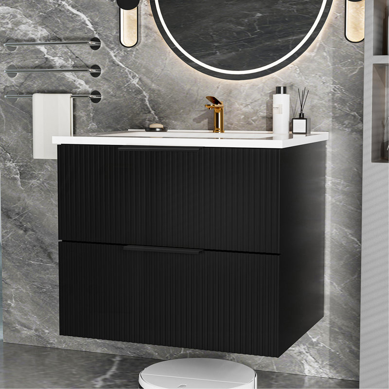Armoire noire, Noir, 24"
