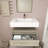 Ensemble de meuble-lavabo mural simple 30 po Alysa-71095598