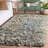 Orris Shag Hand Loomed Performance Solid Color Rug-1452240461