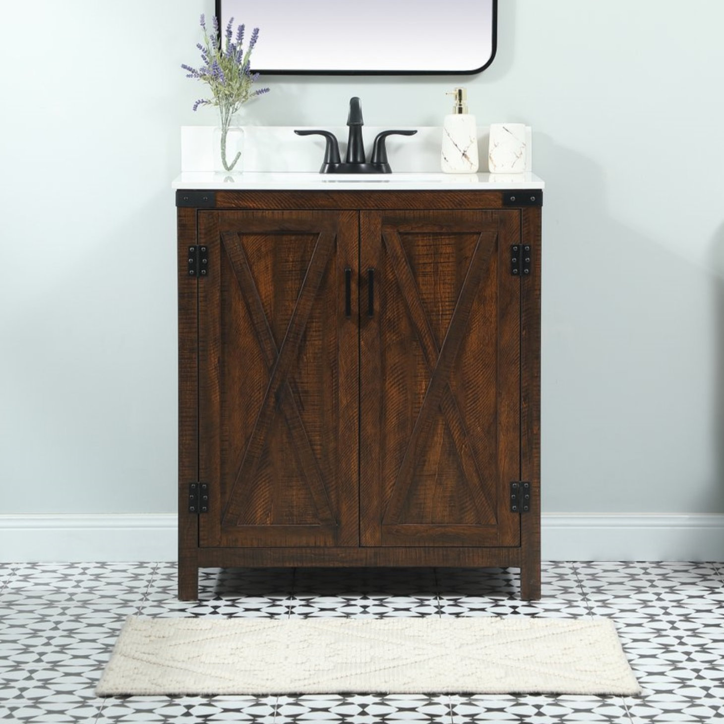 Slayton 30'' Single Bathroom Vanity, Expresso
